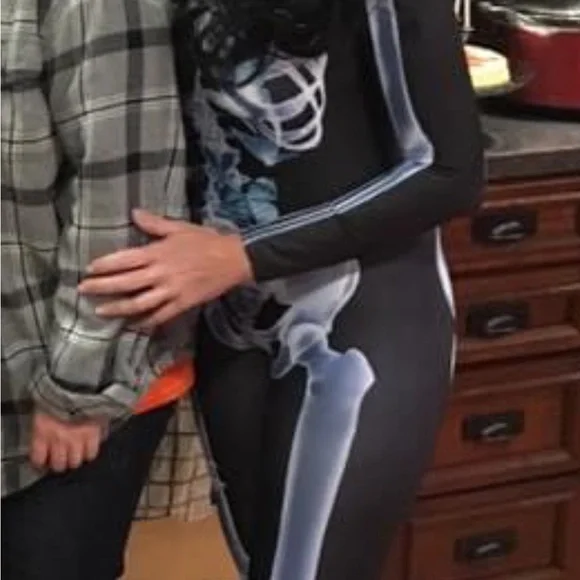 Authentic Badinka sz Medium X-ray Skeleton. $90 - Picture 4 of 5